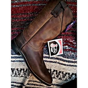 COPY - *NWOT Justin Leather Boots - BROWN
